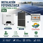 MONOFASICO 5 Kw vivienda conectado a red.