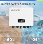 INSTALACION LIVOLTEK TRIFASICA HIBRIDA CONECTADA A RED 10KW